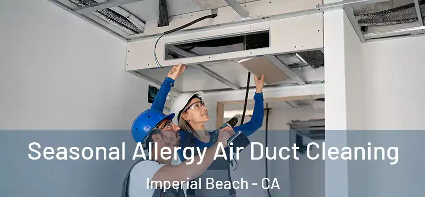 Seasonal Allergy Air Duct Cleaning Imperial Beach - CA